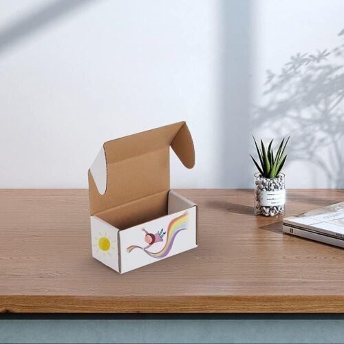 Versatile 50-Piece Set of Small Cardboard Boxes - Ideal for Shipping & Packing - Picture 4 of 8
