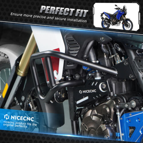 NICECNC Engine Crash Bars Guards Bumper For Yamaha Tenere 700 XTZ700 2019-2024 - Foto 3 di 13