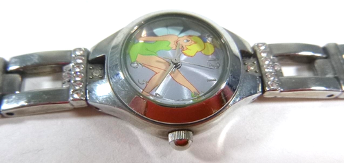 Disney Tinkerbell-Womens Watch-Stainless Steel-Link Band-Collectible - Picture 4 of 6