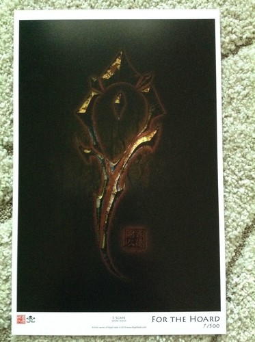 Nigel Sade World of Warcraft Serie Horde Kunstdruck #1/500 Orks Poster - Bild 1 von 2