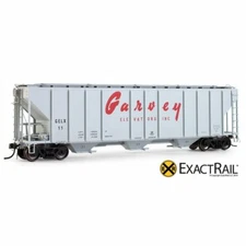 EXACTRAIL HO Garvey PS-2CD 4427 Covered Hopper GELX #33 EP-80172-6