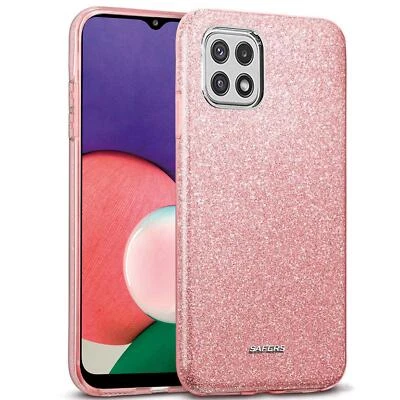 Glitzer Schutzhülle Für Samsung Galaxy A22 5G Handy Hülle Tasche Slim Cover Case - Bild 1 von 4