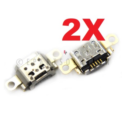 2X Amazon Kindle Fire 7 SR043KL Micro USB Charger Charging Port Dock Connector