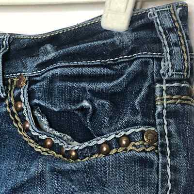 Cowgirl Tuff Don’t Fence Me In Dark Boot Cut Jeans For Women - Comfortable & Stylish Western Wear - View #10