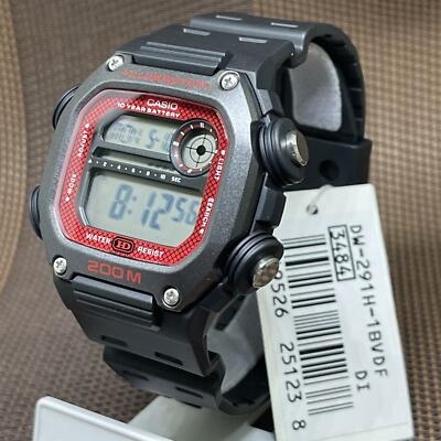 Casio DW-291H-1B Youth Illuminator World Time Digital Watch | eBay