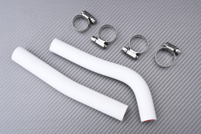 Kit durites radiateur TRX 450 R Honda 2004 2005 blanc circuit eau