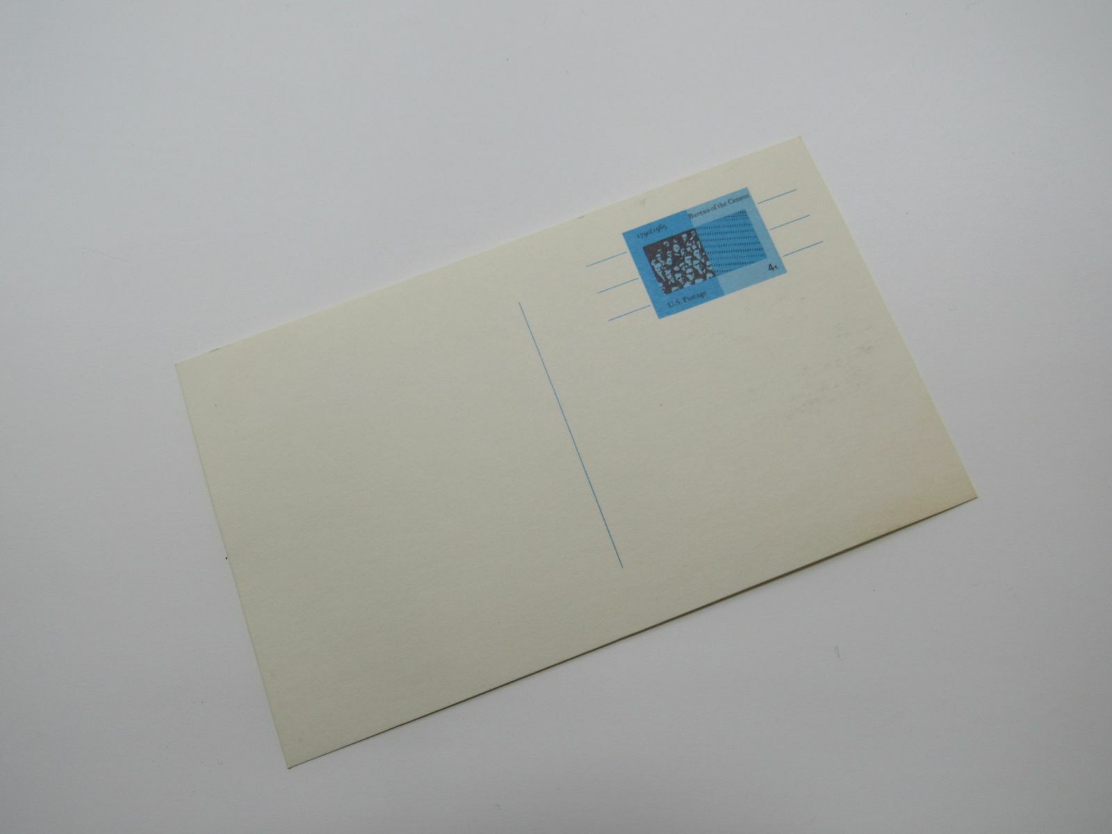 USPS Scott UX53 4c Bureau Of Census Mint Never Hinged/MNH G (Good) Postal Card