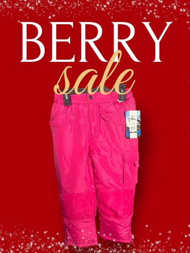 NWT Ixtreme Outfitters Kids Snowpants Water Resistant Hot Pink Size 5/6 - Picture 2 of 7