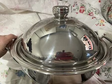 SILGA Italy NWT 32cm Braiser New Heavy 200432 Lid Very Rare