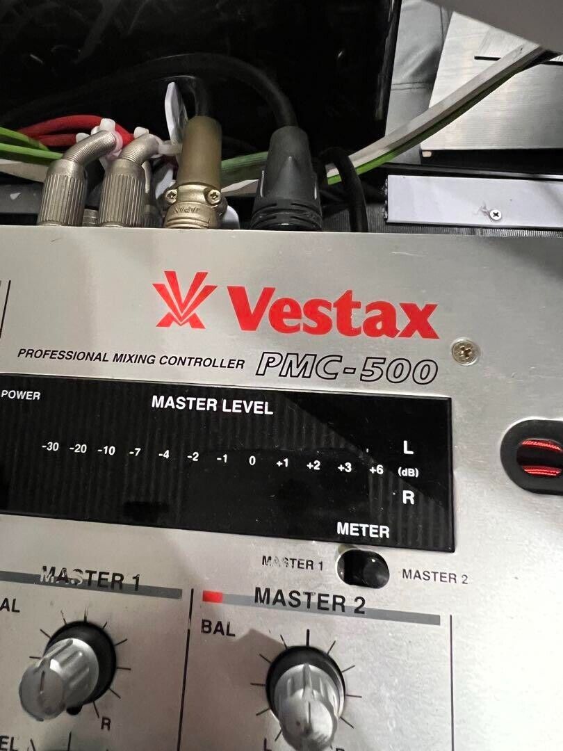 VESTAX PMC-500 Vintage DJ Mixer Rare Serviced With Panel VESTAX PMC-500 Vintage DJ Mixer Rare Serviced With Panel