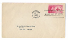 US #967 FDC, 1948 3c Clara Barton