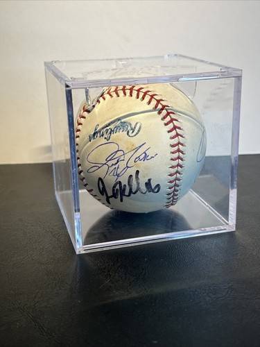 Minnesota Twins Signed Autograph Rawlings Baseball Morneau Nathan Batista Kubel - Picture 2 of 15