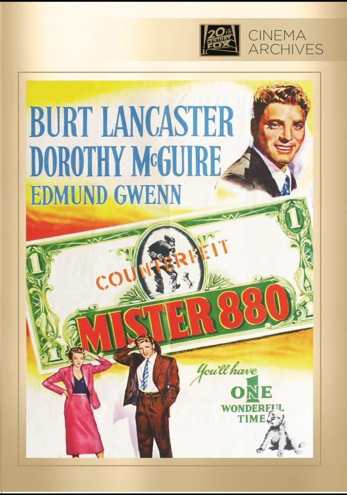 Mister 880 (DVD) Burt Lancaster Dorothy McGuire Edmund Gwenn