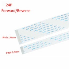 Flexible Flat Flex FFC/FPC Cable Ribbon 24-Pin Pitch 0.5mm 1.0mm 80C 60V VW-1