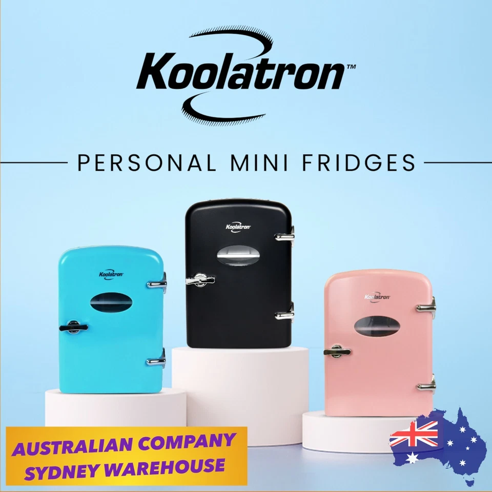 Koolatron 4L Mini Fridge Home 12V Portable Mini Fridge for Drinks Bar Beauty Car - image 2 of 4
