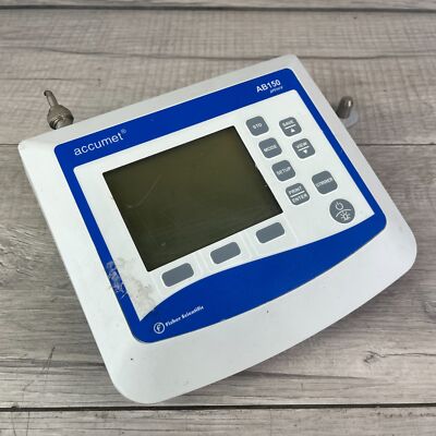 Fisher Scientific Accumet AB150 Graphic Backlit Display pH/mV Benchtop ...
