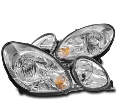 FOR 98-05 LEXUS GS300 GS400 GS430 CRYSTAL STYLE HEADLIGHTS