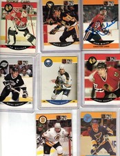 1990-91 Pro set Hockey complete base set, 1-705, Mikita,  auto, Hull promo