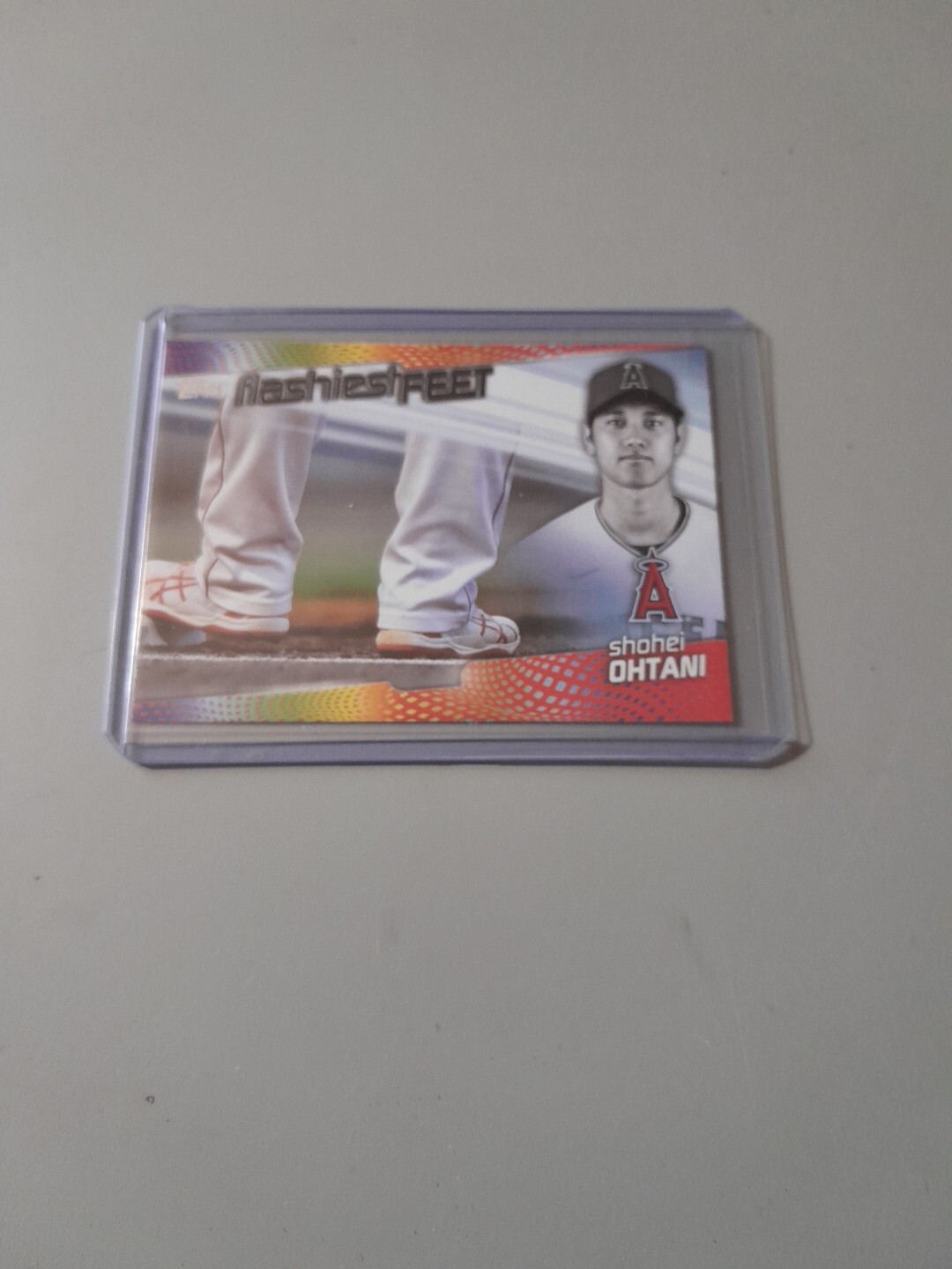 2022 Topps Series 1 SHOHEI OHTANI Flashiest Feet - LOS ANGELES ANGELS - #FF-14