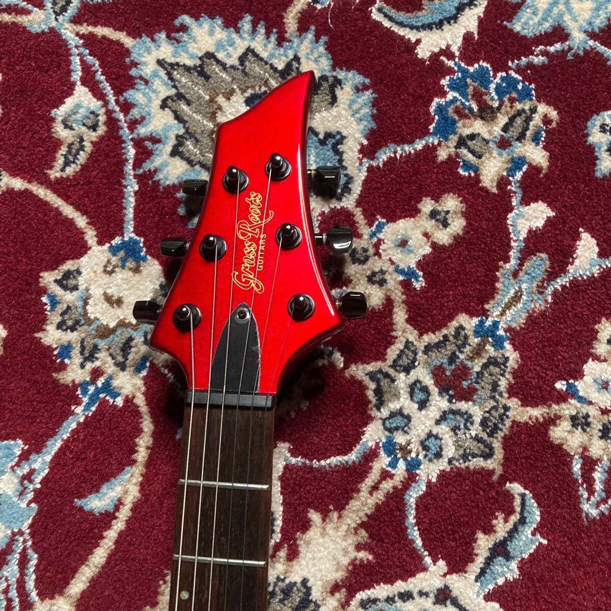 Electric Guitar Grassroots G-TN-58G Reindeer Red Made in Electric Guitar Grassroots G-TN-58G Reindeer Red Made in
