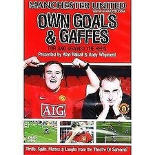 Manchester United-Own Goals Gaffes DVD 2009 Brand New Sealed