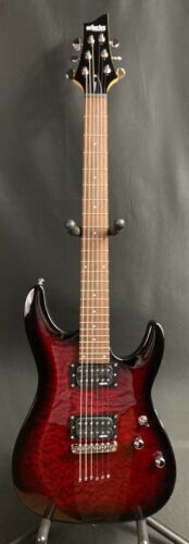 SCHECTER Hellraiser AD-V-1-FR-HR Black | eBay