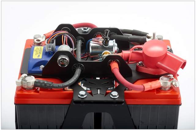 Genesis Offroad Dual Battery Kit w/ 200 Amp Isolator For 2007-2020