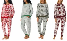 Disney Character Women's Fleece Soft Cozy Jogger 2-Piece Lounge Set