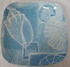 NIB Set of 4 William Roberts Square Salad Plates *Seashell *Discontinued  8 3/4" — photo 4