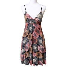 Pinkerton x Anthropologie Floral Dress Size S Strappy Summer Stretch Knit