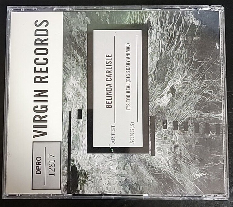 Belinda Carlisle It's Too Real Promo (CD)