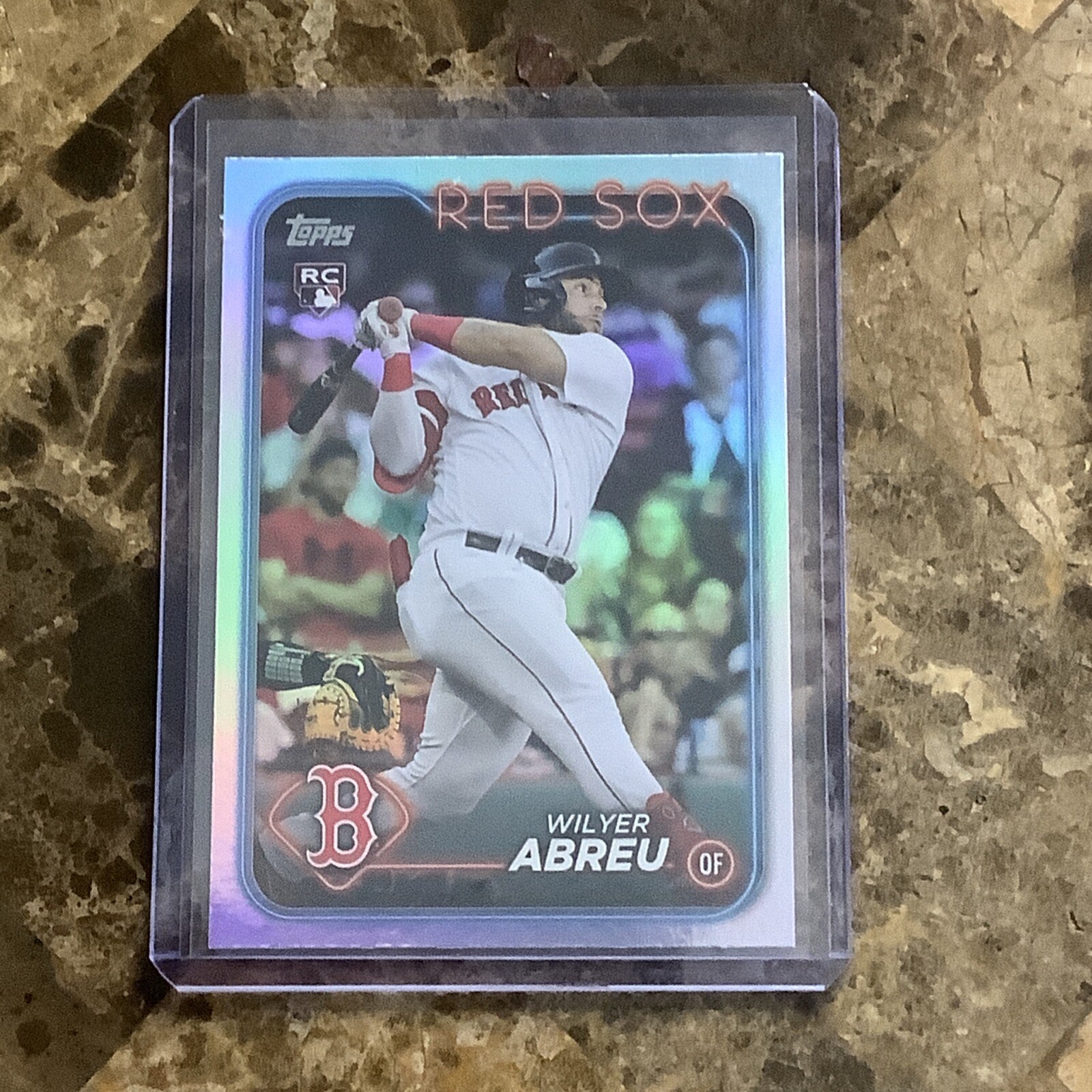 2024 Topps Series 2 Rainbow FOIL #672 Wilyer Abreu RC Rookie Card A-3
