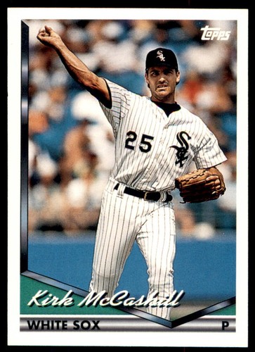 1994 Topps Kirk McCaskill #724 card