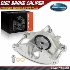 Rear Left Brake Caliper without Bracket for Cadillac Eldorado 1976-1978 V8 7.0L
