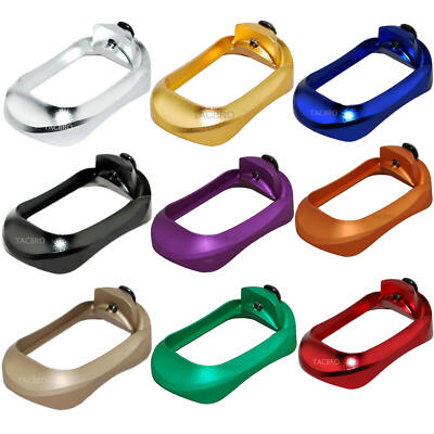 #ad Metal Flared Mag Well Anodized Aluminum Fit Gen1 4 G17 G22 G24 G31 G34 G35 G37 $19.99