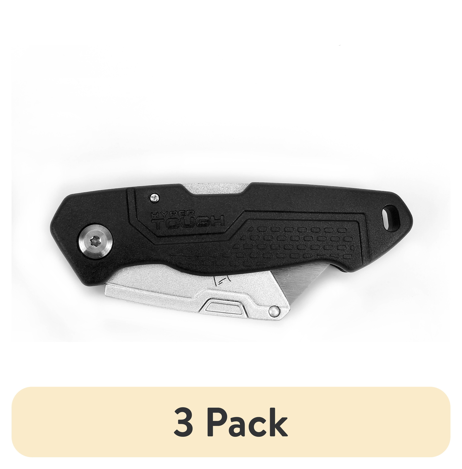 3-Pack Folding Lock-Back Utility Knife 9 Inch Heavy Duty Blades