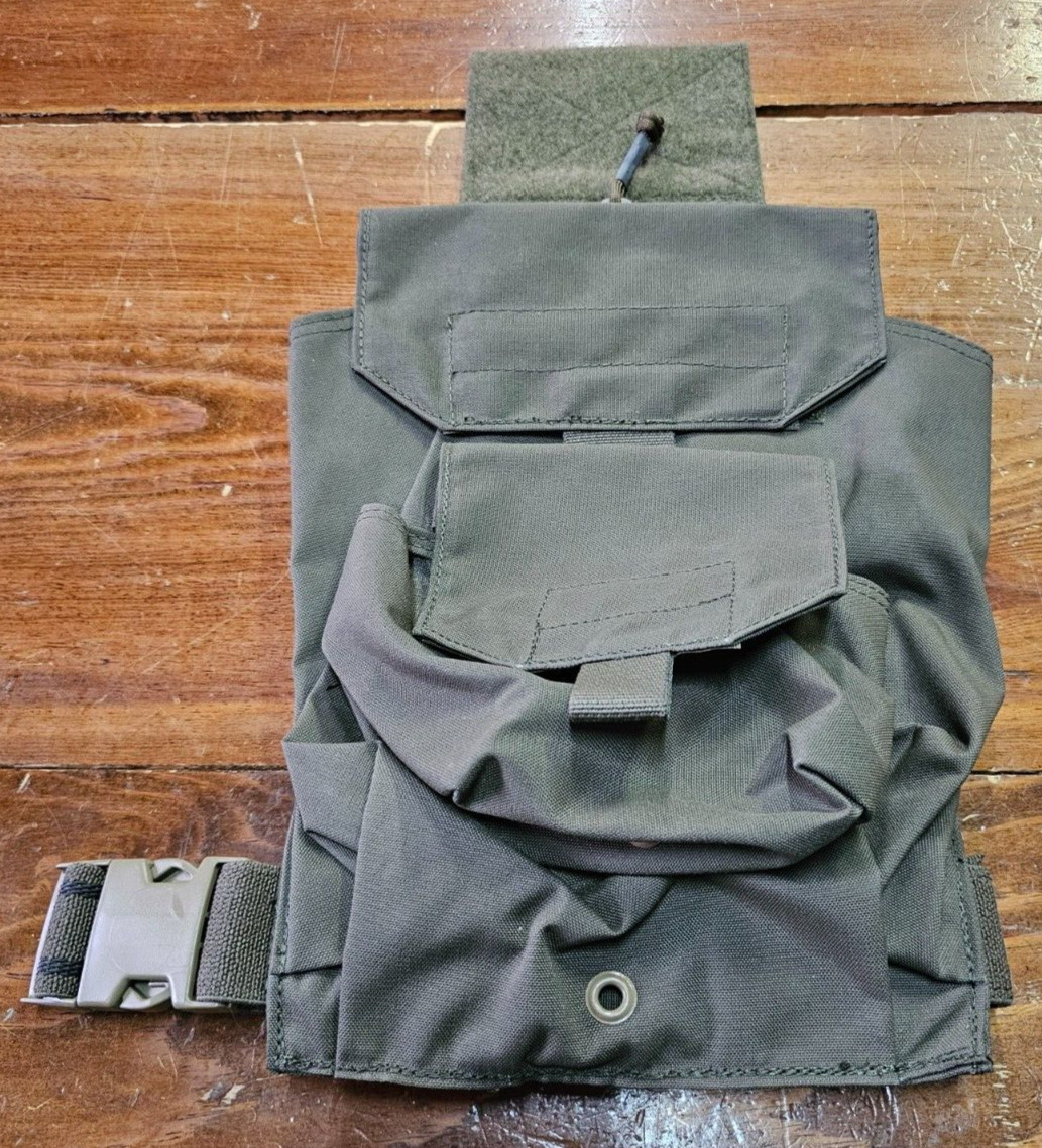 FirstSpear Tubes gas mask pouch Ranger green belt mount leg drop AVON FM53 C50