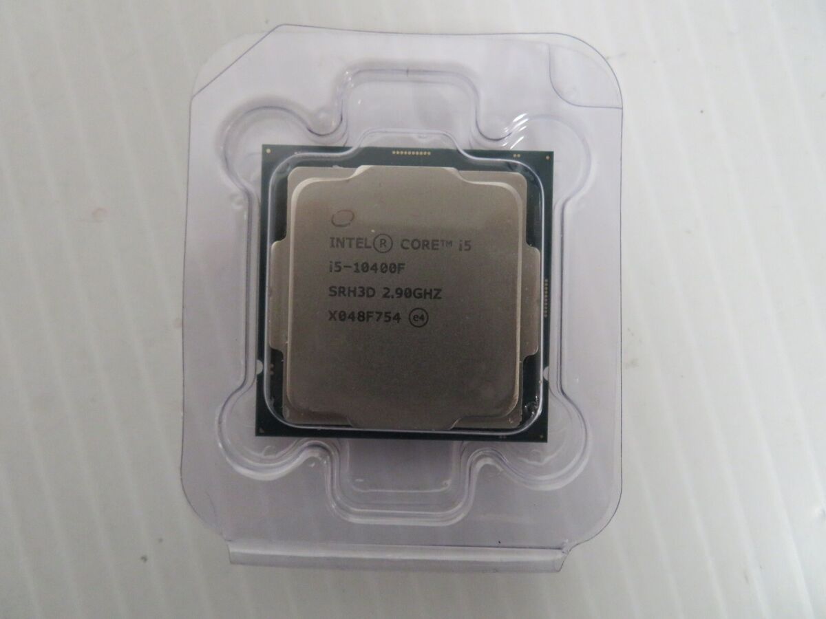 Intel Core i5-10400F 2.90GHz 6-Core SRH3D 12 Thread LGA1200 Intel Core i5-10400F 2.90GHz 6-Core SRH3D 12 Thread LGA1200
