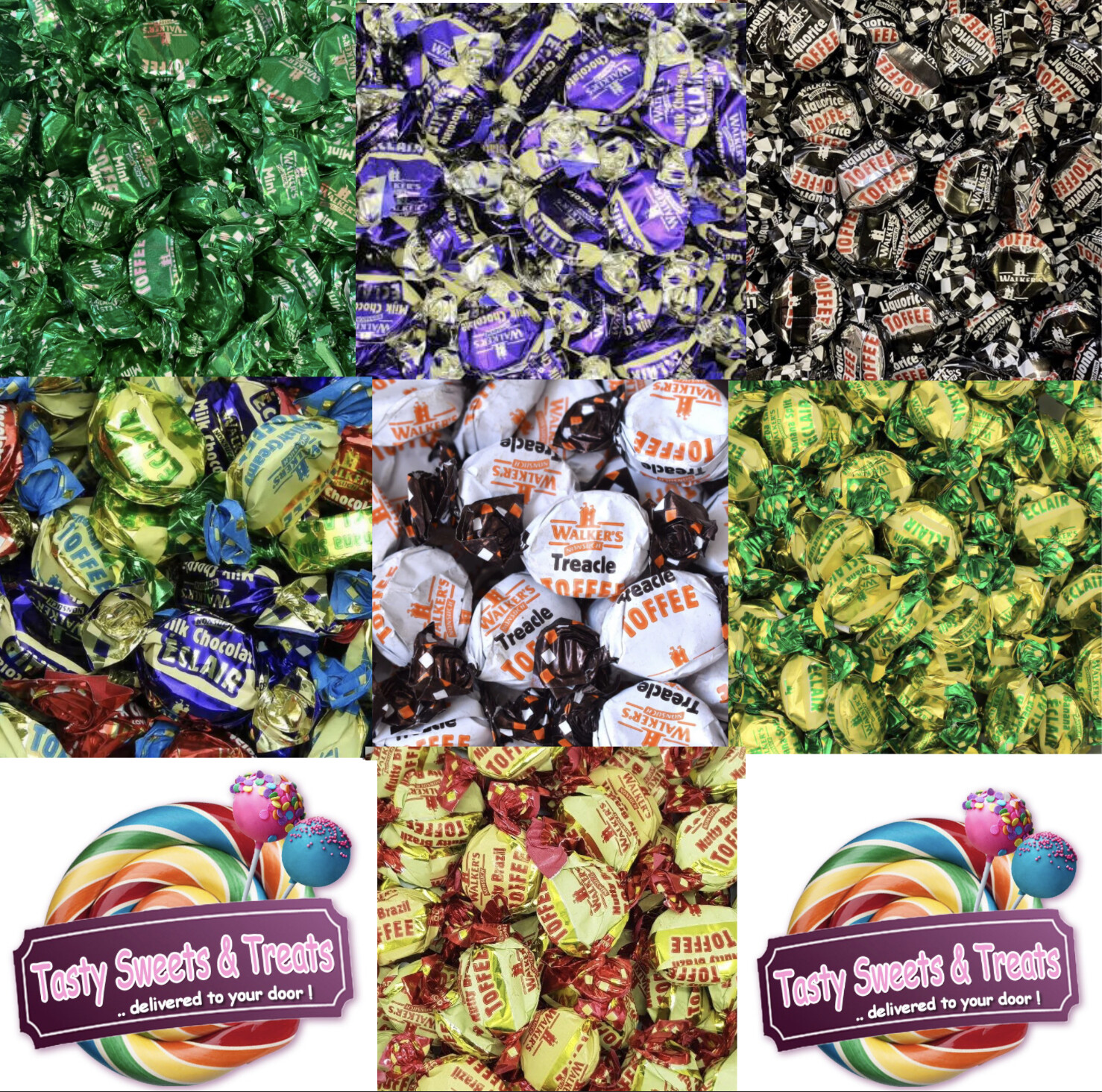 Pick N Mix Sweets Walkers Toffee’s Gift Jar Wedding Favours Party