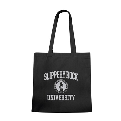 Slippery Rock University The Rock SRU Institutional NCAA Team Seal Tote Bag