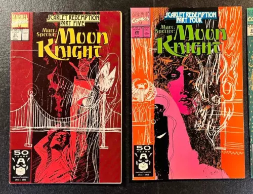 Marc Spector Moon Knight 29 30 LOT Bill SIENKIEWICZ Cover V 1 Werewolf by Night