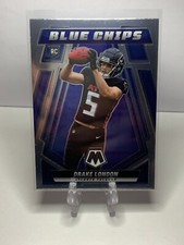 2022 MOSAIC RC DRAKE LONDON BLUE CHIPS ROOKIE #BC-6 FALCONS