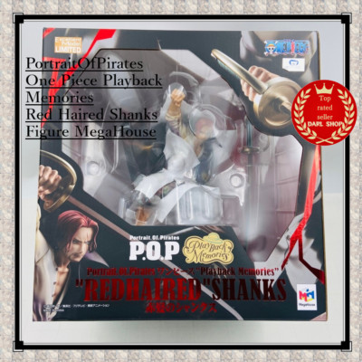 PortraitOfPirates One Piece Playback Memories Red Haired Shanks Figure MegaHouse
