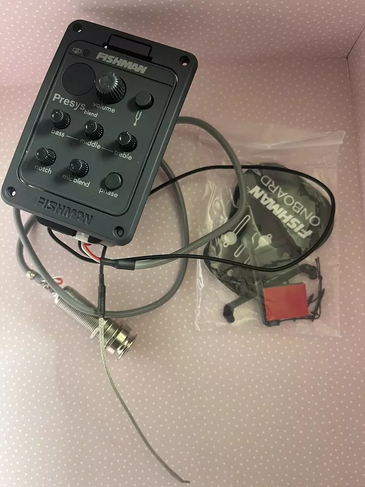 Fishman 301 New edition Presys Acoustic Guitar Mic Blend Preamp EQ