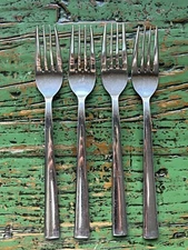 J.A Henchels International 18/10 China Forks Flatware Set Of 4