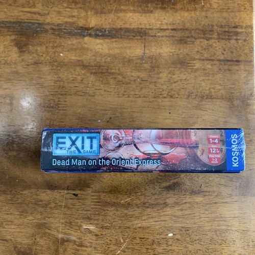 Exit the Game: Dead Man on The Orient Express (2018, Kosmos) Factory Sealed NEW! - Picture 6 of 6