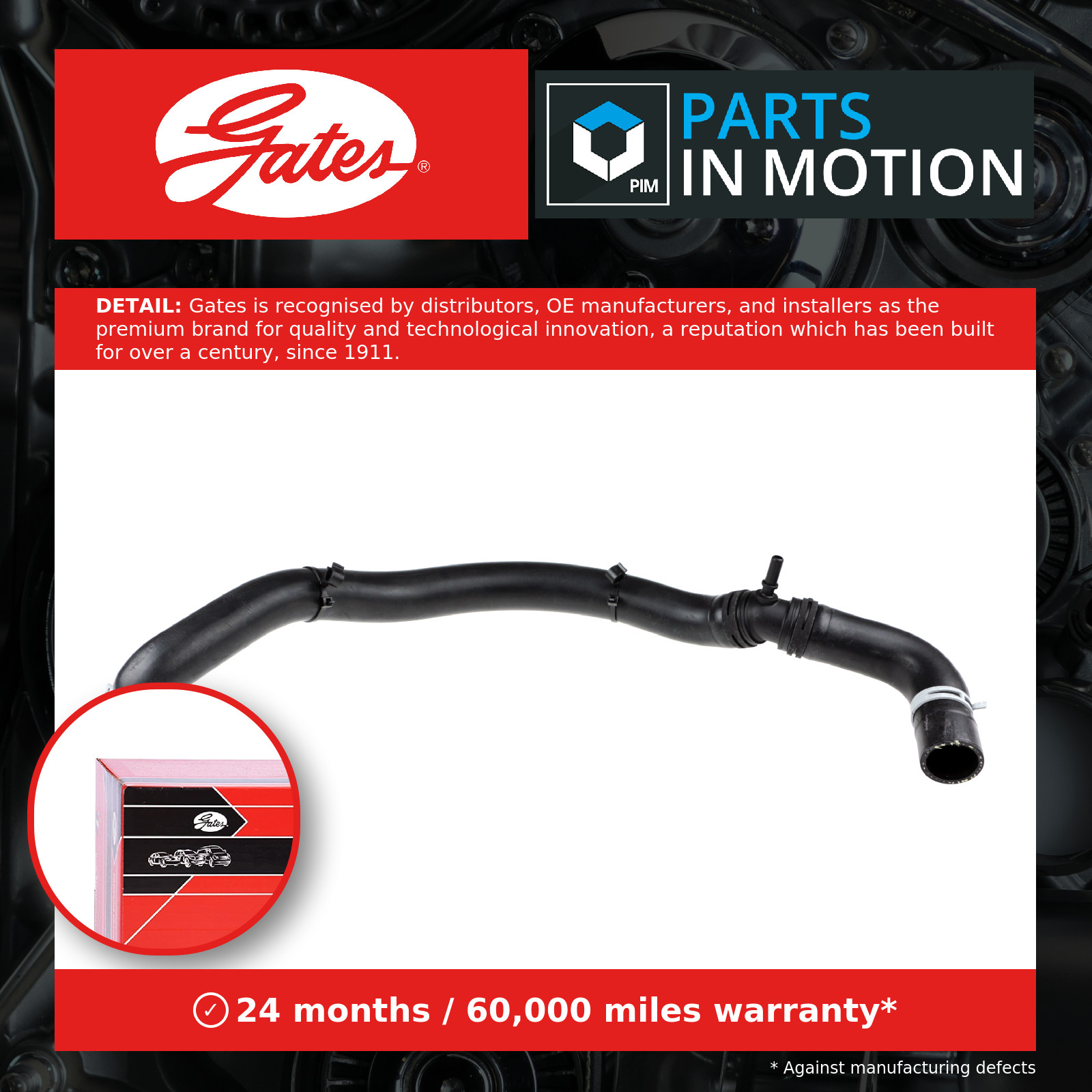 Radiator Hose Lower 05-4876 Gates Coolant PCH503230 PCH503290 Quality Guaranteed - Image 4