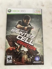 Splinter Cell: Conviction  Xbox 360  Manual Only