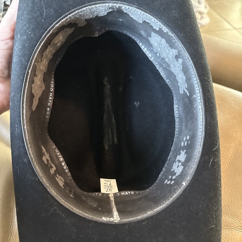 Black Laredo Cowboy Hat - Picture 5 of 13