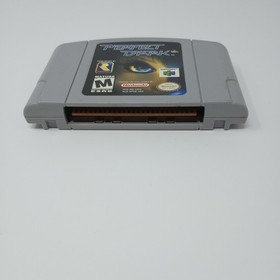Perfect Dark (Nintendo 64) N64 Cartridge, Manual, & Clamshell Case - TESTED!